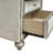 Nightstand, Beige Velvet