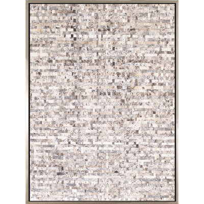 " Woven Leather " Painting Print