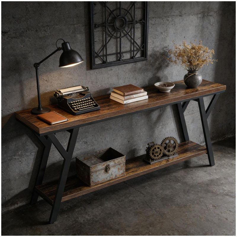 Couch Table,2-Tier Console Table,Sofa Table Couch