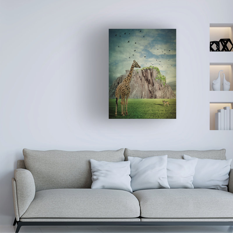 Art sur toile, gin, bolognaise, H 19 po x l 14 po