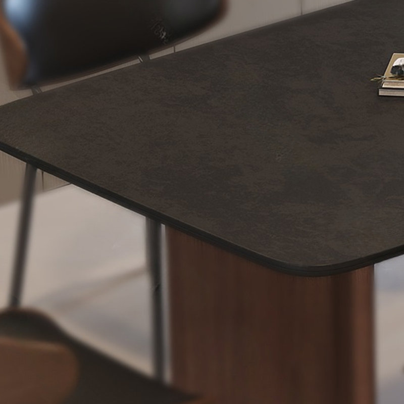 Ensembles de table à manger en ardoise vintage de qualité supérieure., H 29,53 po x L 55,12 po x l 31,5 po