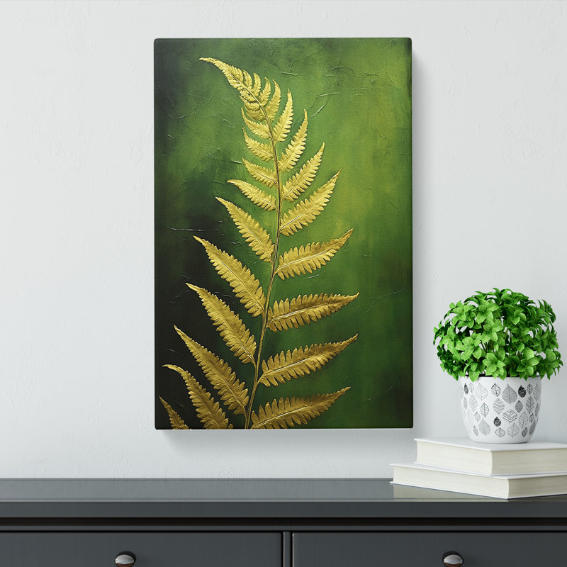 Fern Leaf Contemporary No.3 - No Frame Print