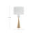 Rome Table Lamp - White-113970074