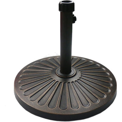 Base de parasol ronde 26,5 lb
