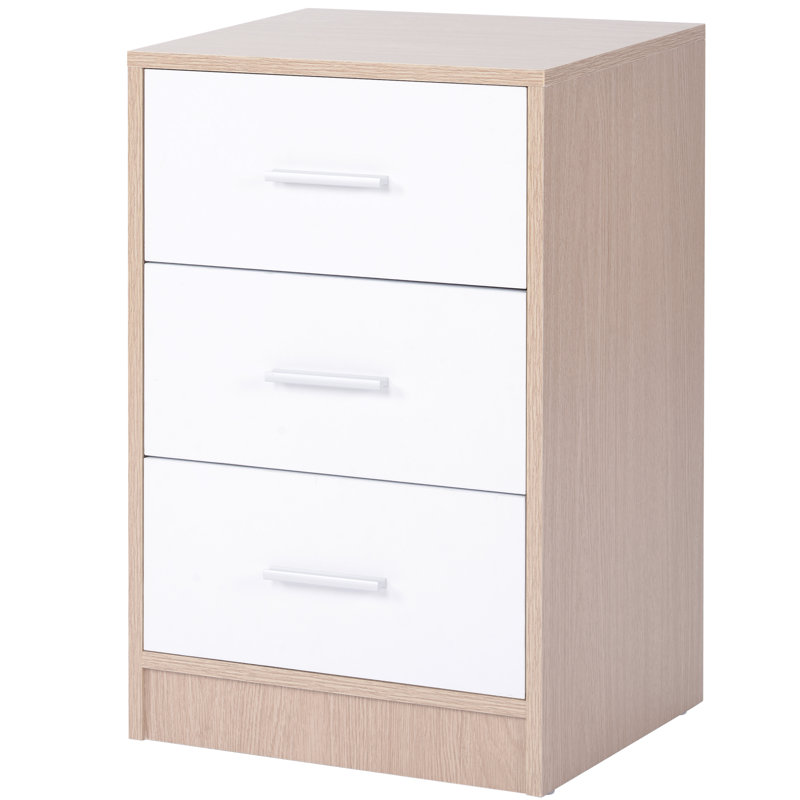Arienna 40cm W Manufactured Wood Bedside Table