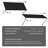 Kozyard Adjustable Door Window Awning – 4-Level Tilt, 42" W × 32" Sloped Panel, Adjustable Projection 22"–31", Aluminum Frame & Metal Canopy, All-Weather Rain, Snow & UV Protection (Dark Gray)-126287879-121692494