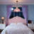 Tiffany Style Floral Hanging Lighting ,singe Head Stained Glass Pendant Light Fixture For Dining Room