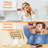 17 Storeys Book Reading Stand,360°rotating Base Book Holder For Reading Hands Free,cookbook Stand, Foldable Desktop Stand For Desk Kids,computer,textbook