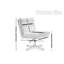 Fauteuil d'appoint pivotant à 360 °-1214901655