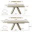 Tables de salle à manger extensibles (table seulement, sans chaises, complet avec plateau et pieds)