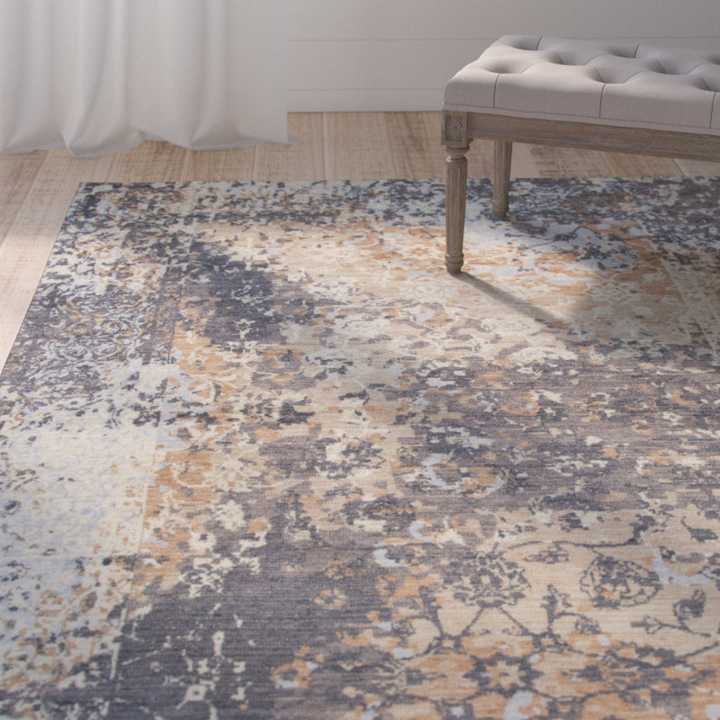 Bournemouth Wool Floral Indoor Rug, Rectangle 8' X 10'
