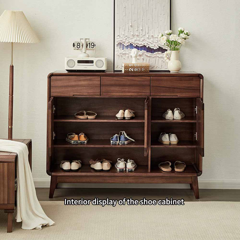 Armoire à chaussures de style américain minimaliste