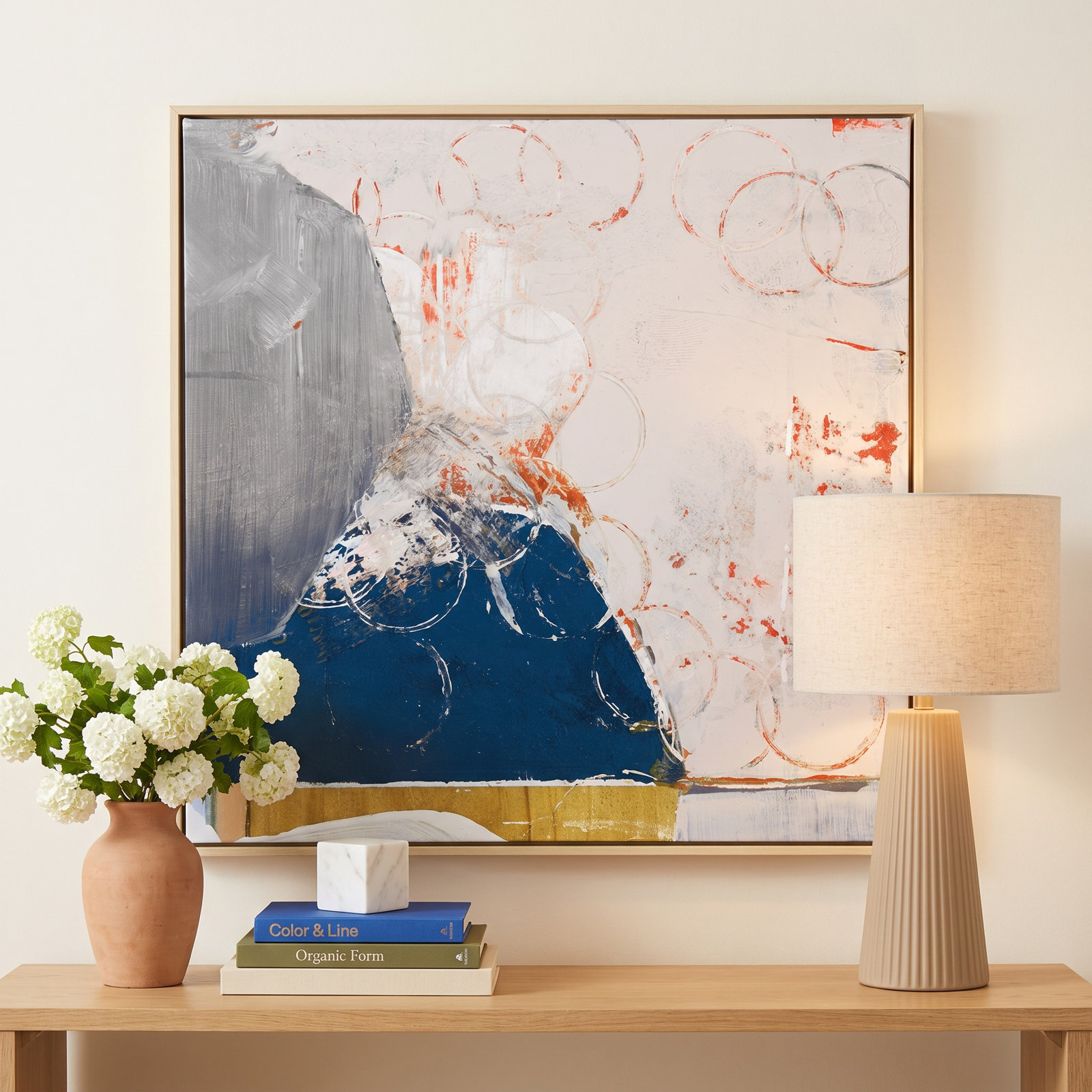 Gilpin "Beautiful Mess No. 2" Print, 33" H x 33" W, Brown