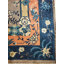 Tapis chinois à motif floral antique gris