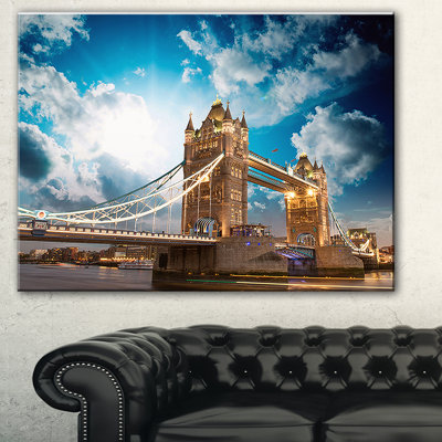 " Sunset Over Tower Bridge "