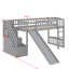 Lit mezzanine simple avec glissière Stairway-262603860