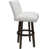 White Seat/Brown Base