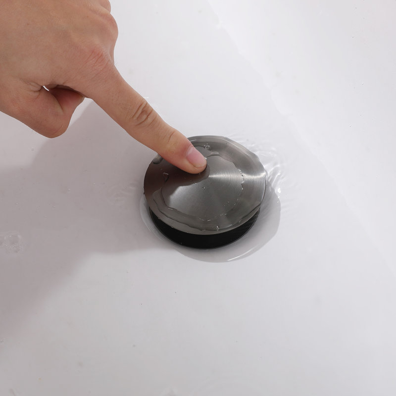 Robinet de lavabo pour salle de bain à poignée simple 7-1 / 2 "H, Vert