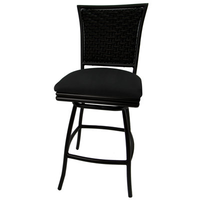 Tabouret de bar 26 po avec coussin