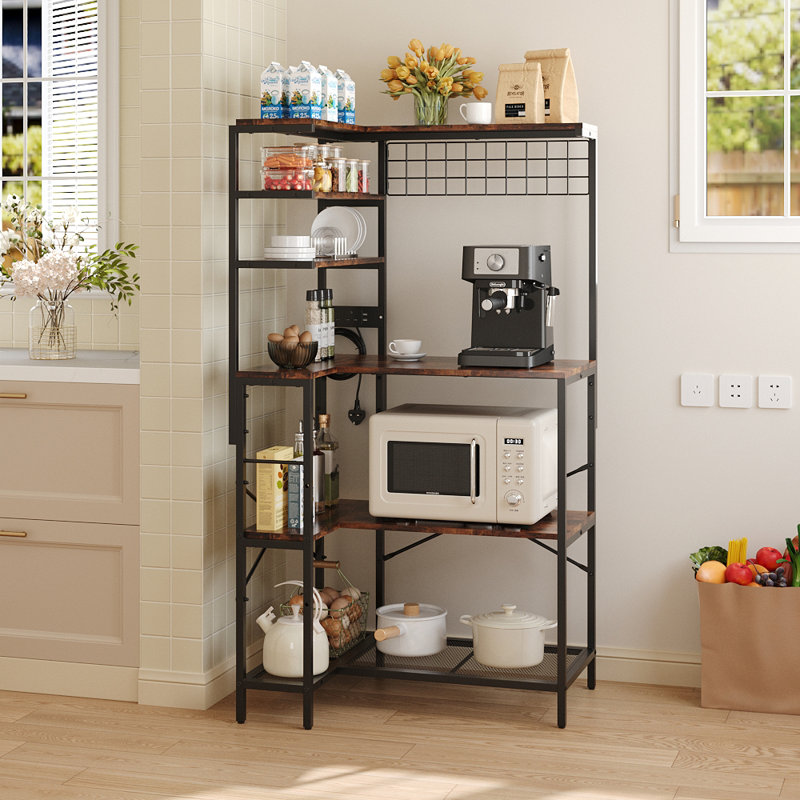 Corner Microwave Organizer