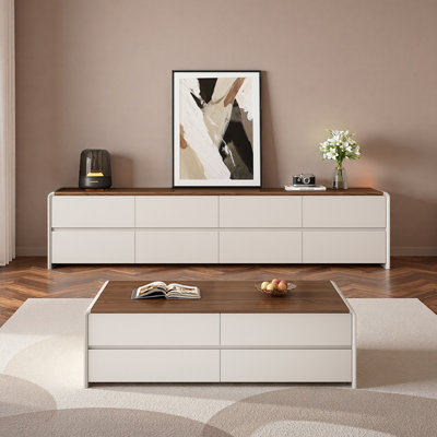 Ensemble de meuble télé et table basse Modern