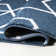 Mashawna Blocks Modern Geometric Navy/White Rug