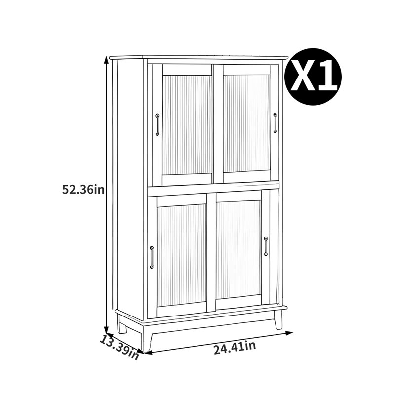 Delmont, Crème, crème, H 76,38 po x l 24,41 po x P 13,39 po