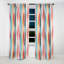 Motif de lignes bleues et roses Bliss-107547064