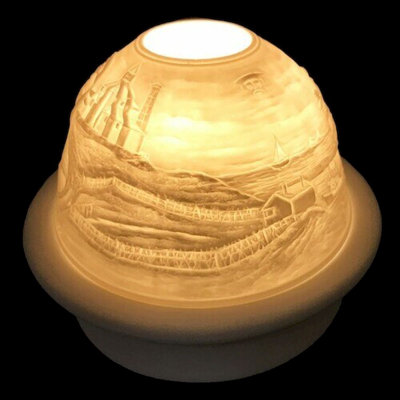 4'' H Porcelain China Tabletop Tealight Holder