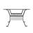 Ferrick Tempered Glass Top Coffee Table