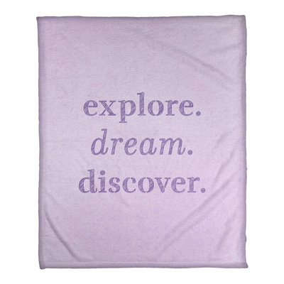 Couverture polaire pour rêve discover