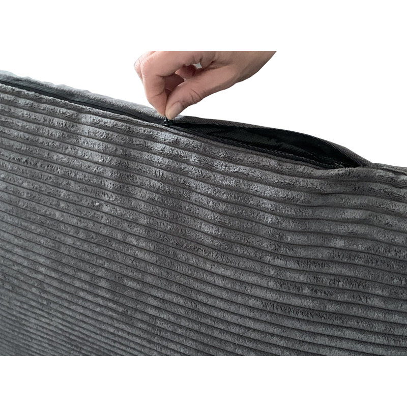 Caffee Polyester Pet Bed, in Grey