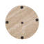 Table basse ronde à tambour gigogne pour salon, chambre à coucher sans assemblage-1557259453