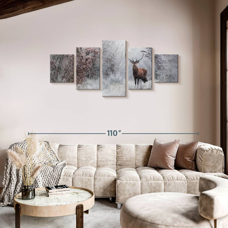 Deer, 36" H x 80" W
