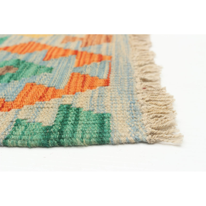 Priyal Wool Geometric Indoor Rug