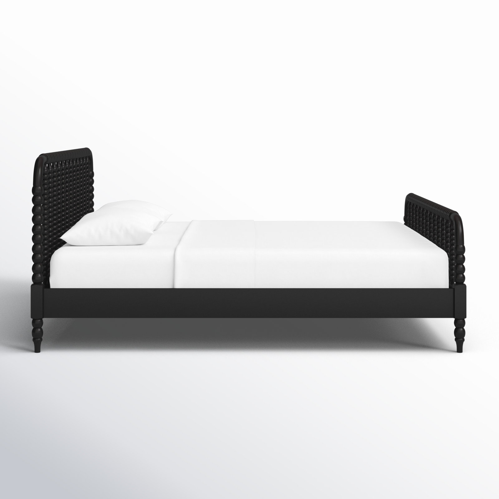 Benbrook Spindle Bed, Black, King
