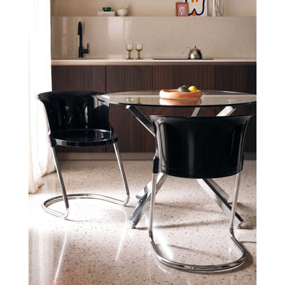 43 cm H Cantilever Chair