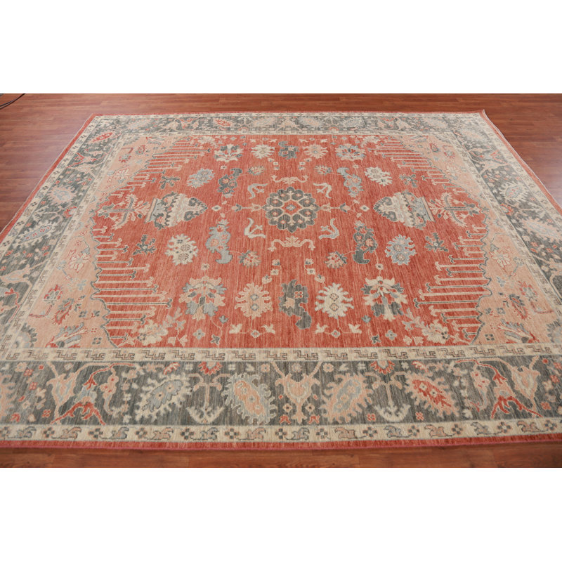 Vegetable Dye Oushak Turkish Area Rug 8x10