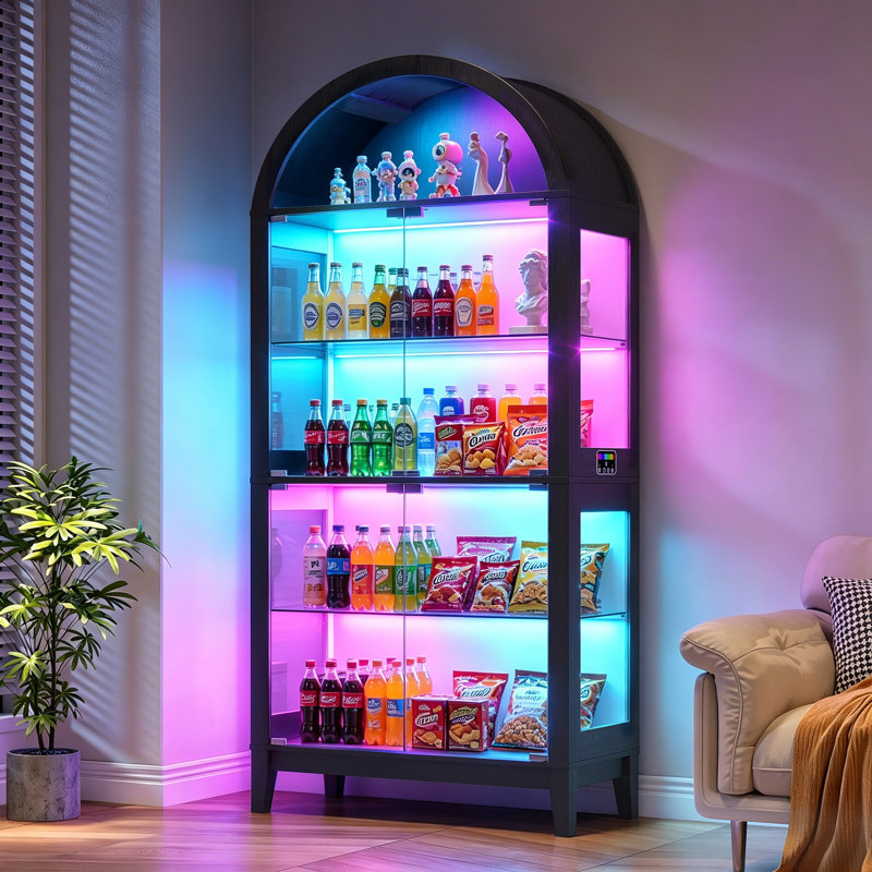 Display Cabinet, Black