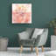 Rose - reproduction sur toile tendue-95429945