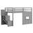 Loft Bed With Storage Staircase And Window-1102192688
