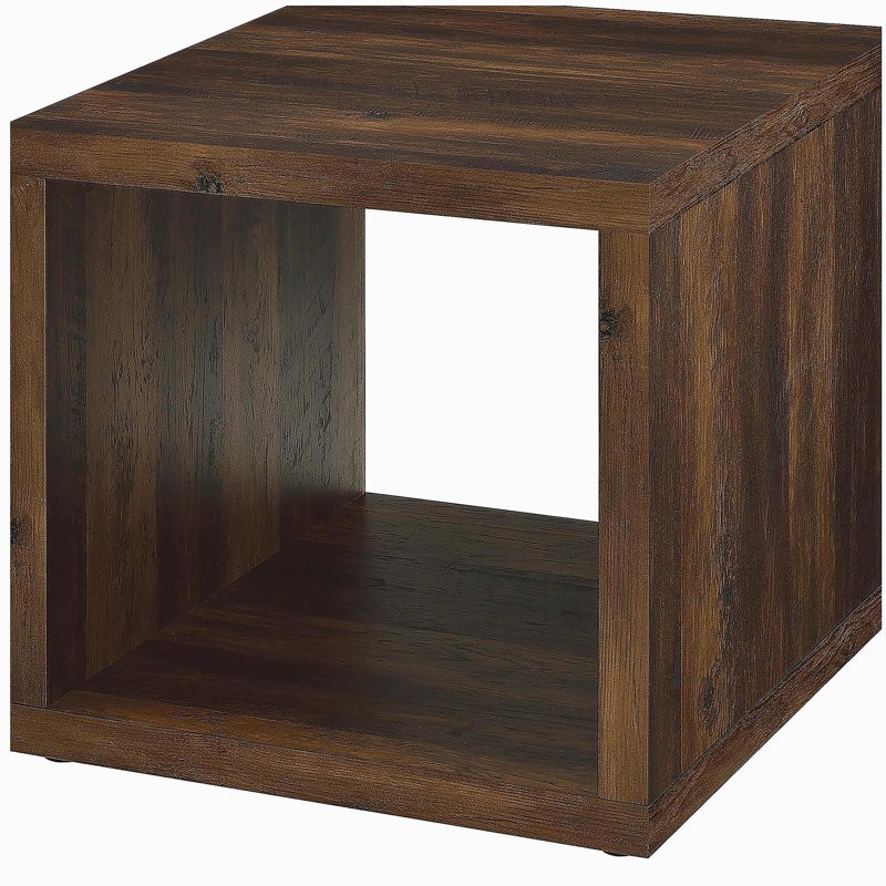 Table de bout d'appoint Flint, Brun