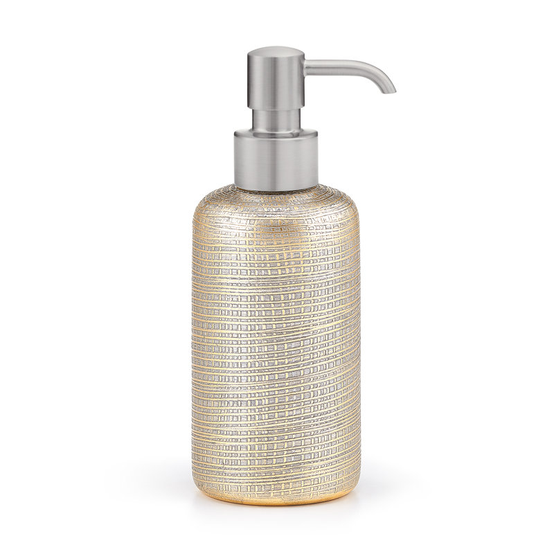 Distributeur de savon tissé, Nickel brossé