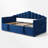 Upholstered Daybed With Trundle-118100811