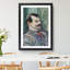 Portrait of Andre Rivoire by Henri de Toulouse-Lautrec - Picture Frame Painting-62759793-62759790