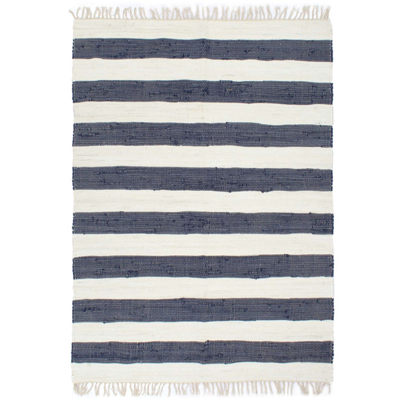 Mahia Striped Hand Woven Area Rug, Rectangle 80 x 160cm