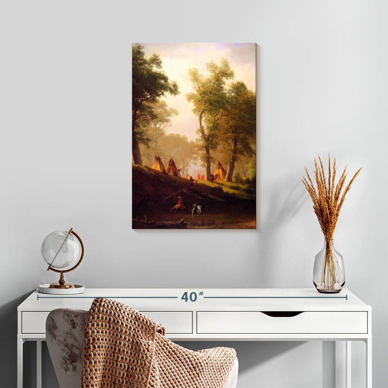 Lelar The Wolf River, 24" H x 16" W