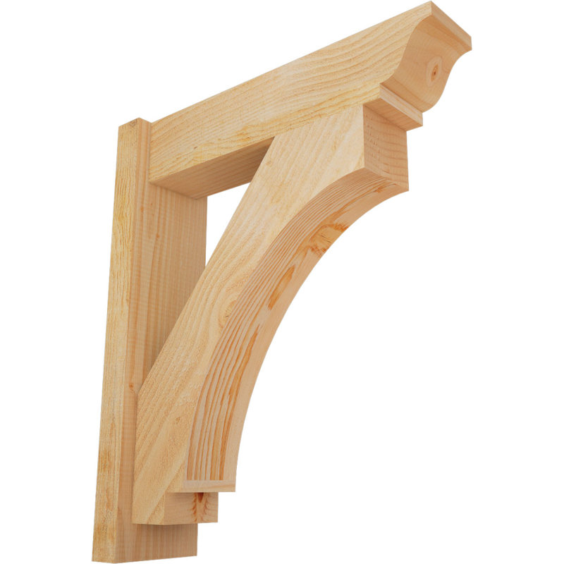 Persienne impériale traditionnelle, Sapin Douglas de 6 po (sciage brut), P 22 po x H 26 po