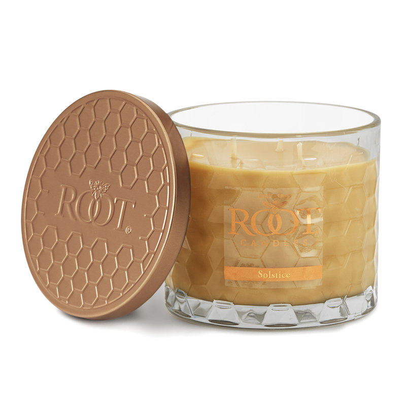 Solstice Scented Honeycomb 3 Wick Jar Candle
