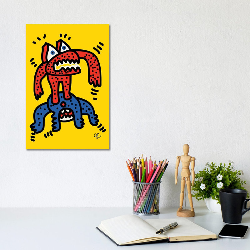 Two Friends by Emmanuel Signorino - Wrapped Canvas Print, 20.32 cm H x 30.48 cm W
